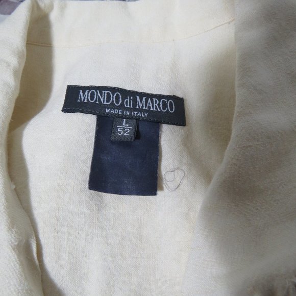 Men's Linen Shirt Lot, VTG, sz L  631 - Picture 9 of 14